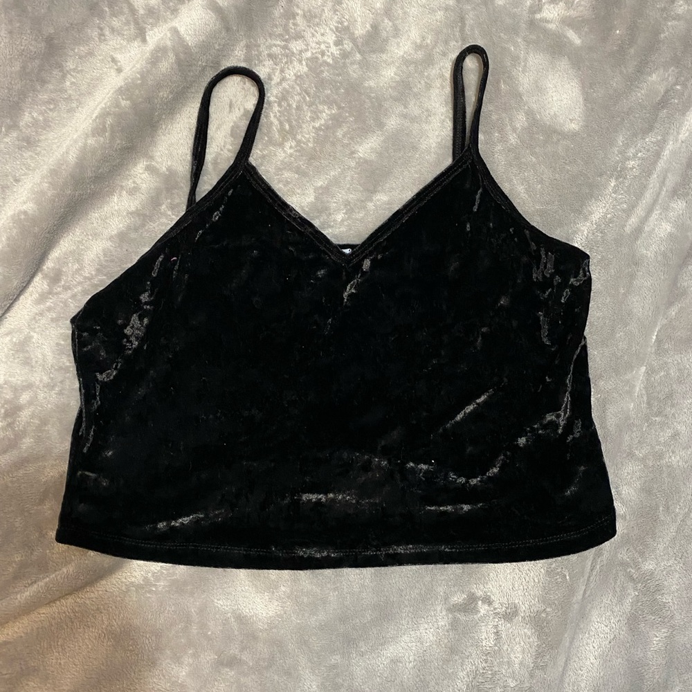 Velvet tank top
